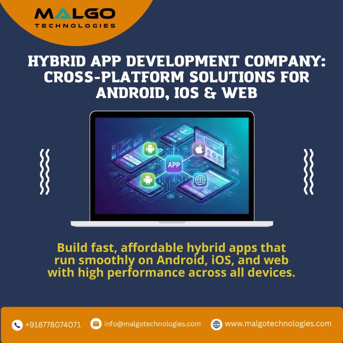 Hybrid App Development Company Android, iOS Web