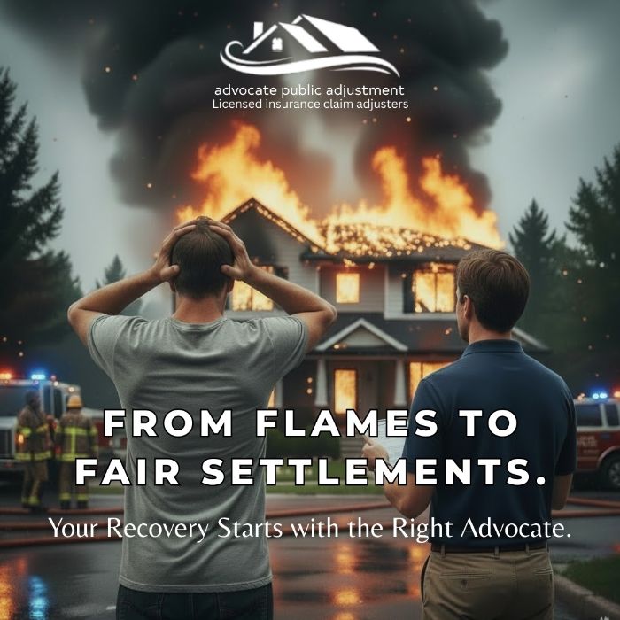 Professional Support From a Fire Public Adjuster