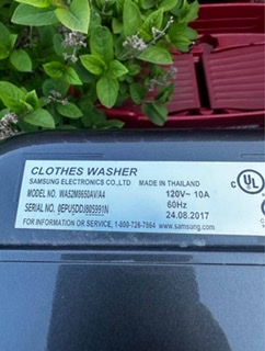 Washer and dryer Washer and dryer