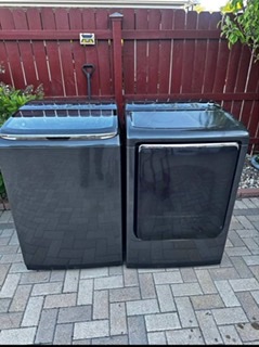 Washer and dryer