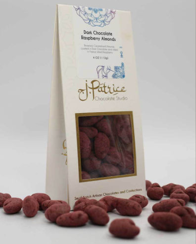 Dark Chocolate Raspberry Almonds