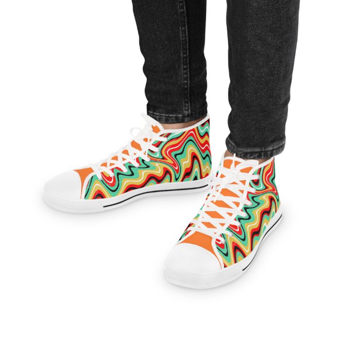 Vibrant High Top Sneakers