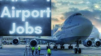 Advertisement for jobs at the airport
