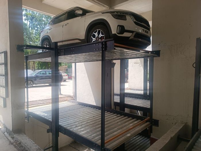 Car Stack Parking in Mumbai Gubbi Stack Parking Solution