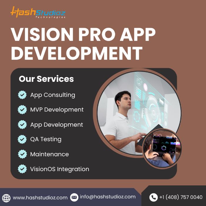 Custom Vision Pro App Development Services