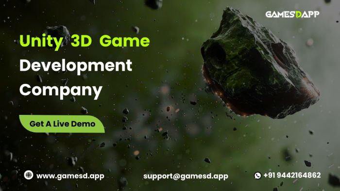 Launch Your Game with Unity 3D Development by GamesDapp