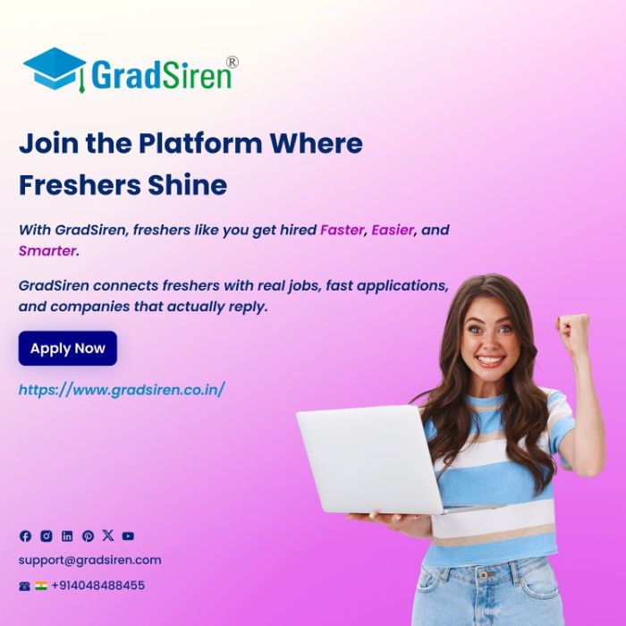 Jon The Platform Where Freshers Shine