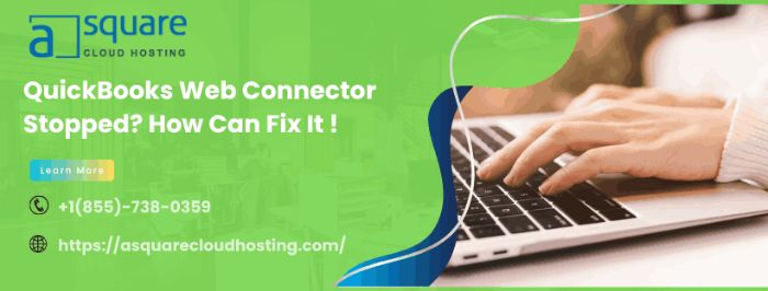QuickBooks Web Connector Closes Instantly?