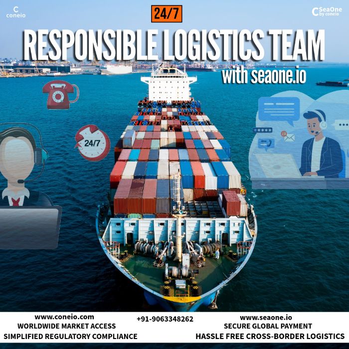 Seamless Worldwide Logistics Support by SeaOne and Coneio