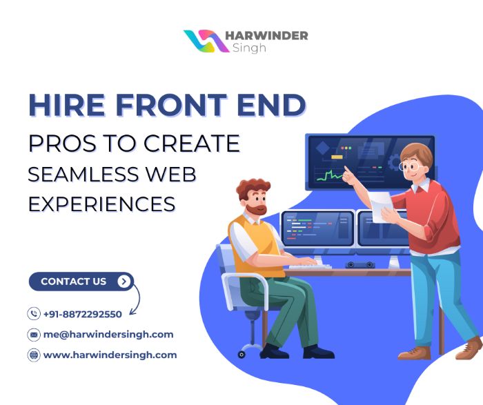 Skilled Front End Developers for Engaging Web Interfaces