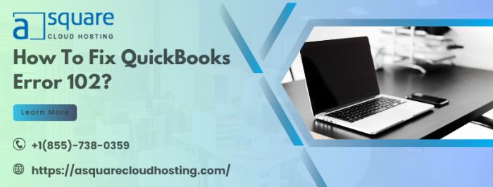 What Causes QuickBooks Error Code 102 to Appear?