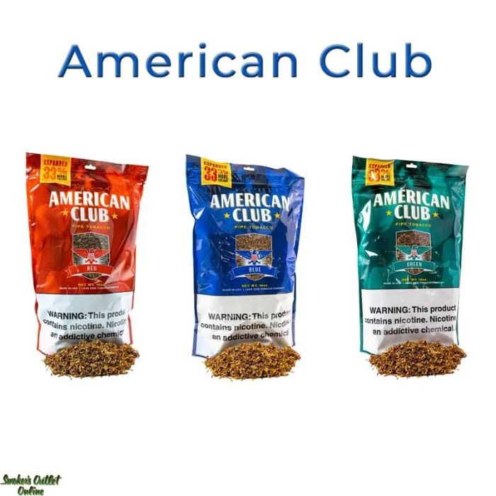 Buy American Club Pipe Tobacco at Smokers Outlet Online