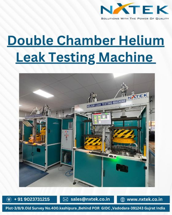 Double Chamber Helium Leak Testing Machine