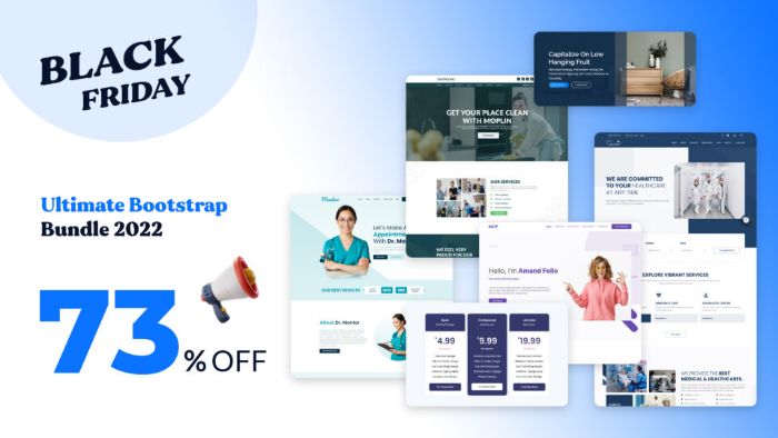 AllinOne Website Template Solution Ultimate Bootstrap Bundle 2022