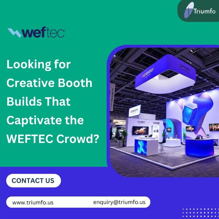 Custom Booths for WEFTEC Exhibition and Conference