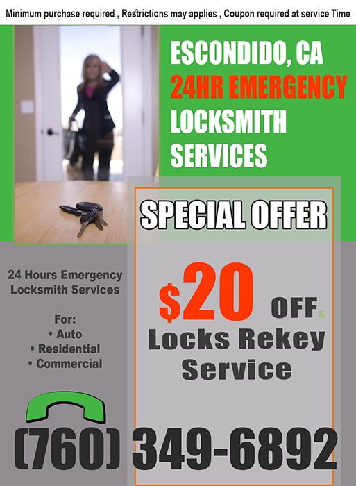 Locksmiths Escondido CA Locksmiths Escondido CA