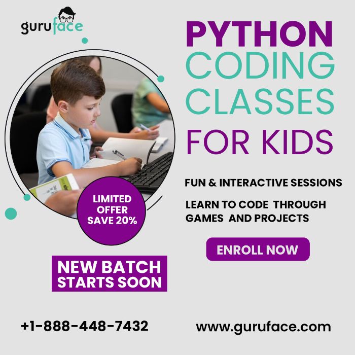 Live Python Coding Classes for Kids Enroll Now and Get 20 Percent Off