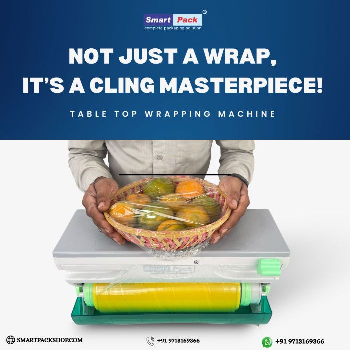 Table Top Wrapping Machine for Efficient Packaging