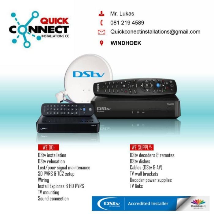 DSTV INSTALLATIONS
