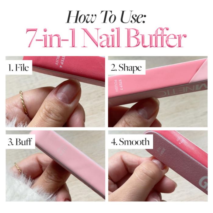 Glamnetic 7in1 Nail Buffer