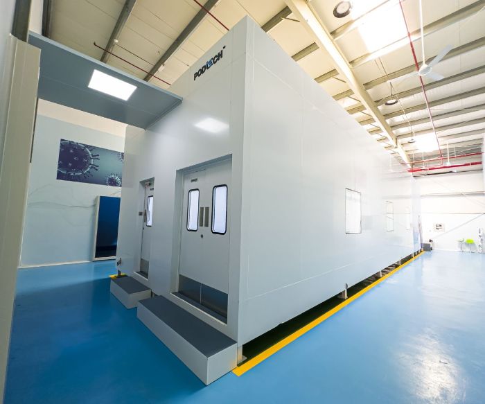 Modular cleanroom systems PodTech