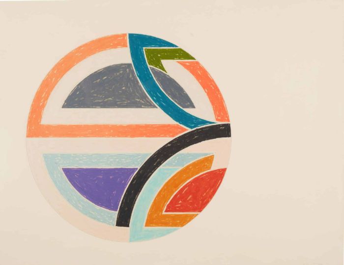 Sinjerli Variation IA Artwork for Sale by Frank Stella in Modern Masters Ardmore