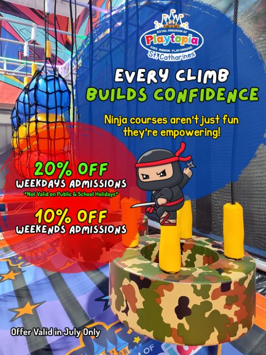 Future Ninja Warriors Train Here!