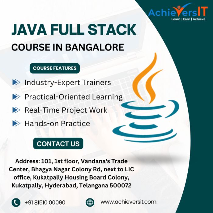 Java Full StackDeveloper Course Training in Bangalore AchieversIT