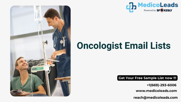 Oncology Nurses Email Database with Free Sample Access
