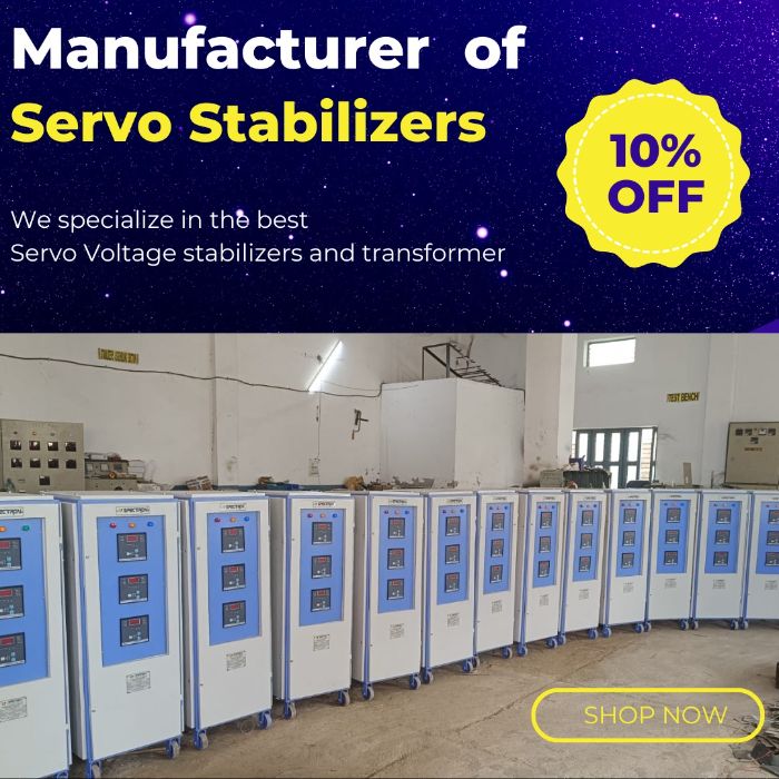 Servo Voltage Stabilizer Manufacturer