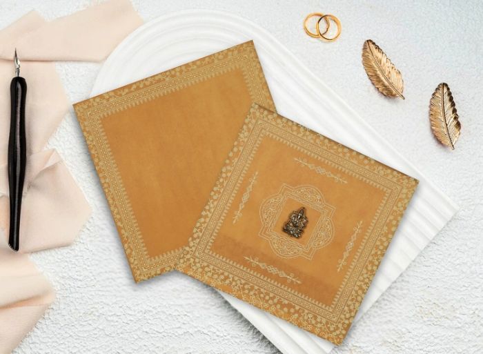 Custom Screen Printed Wedding Invitations Unique Stylish Designs