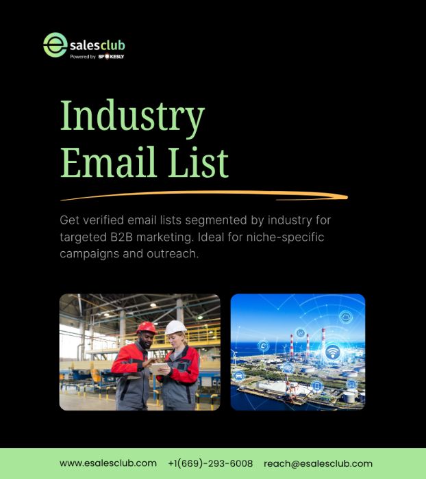 Get Segmented Industry Leads Verified Deliverable Data