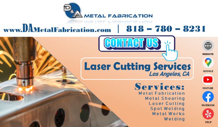 Laser Cutting Services Los Angeles CA