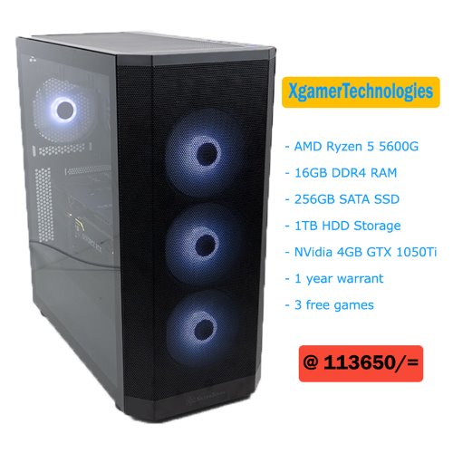 Ryzen 5 custom built 16GB RAM desktop tower