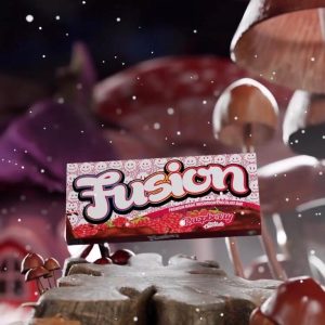 Fusion mushroom chocolate bars