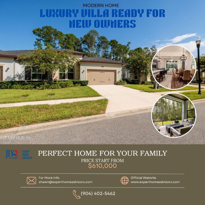 Jacksonville FL 32081 Elegant Home with Room to Grow