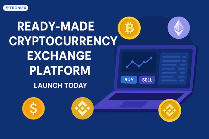 ReadyMade Cryptocurrency Exchange Platform Launch Today
