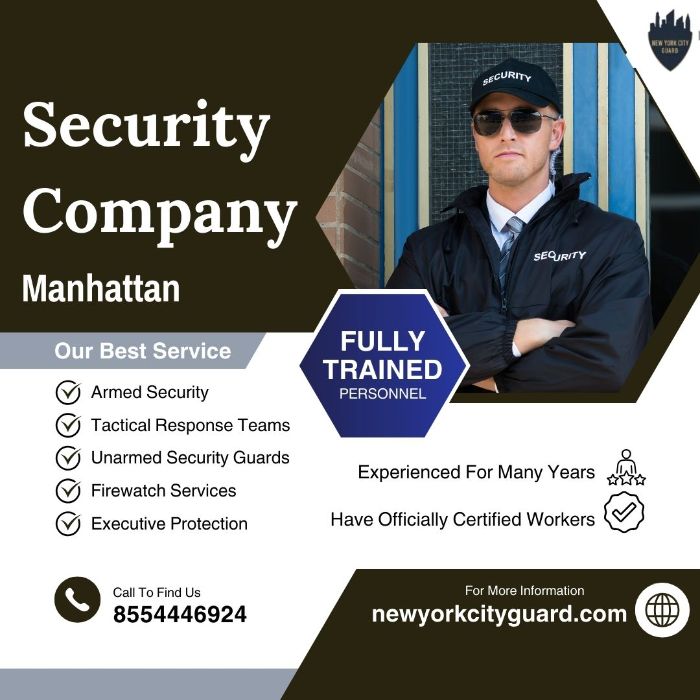 Trusted Security Solutions for Your Safety Security Guard Services Manhattan