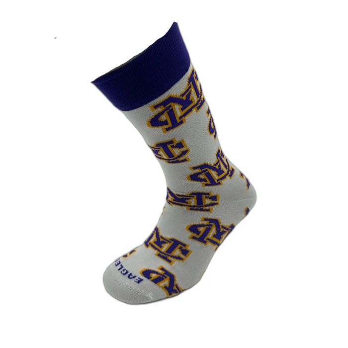 Civic Memorial allover Spirit Sock High School Fanwear Mallory Sports