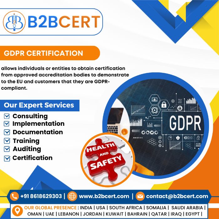 GDPR Certification in Chicago Strengthen Data Protection Compliance