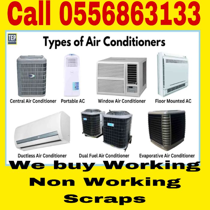 WE BUY AIR CONDITIONERS SPLIT UNIT AND WINDOWS