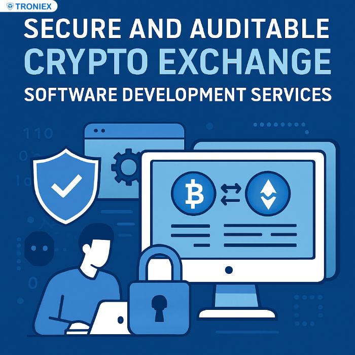 Secure and Auditable Crypto Exchange Software Development Services