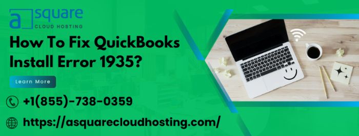 Why QuickBooks Shows Install Error 1935 During Setup