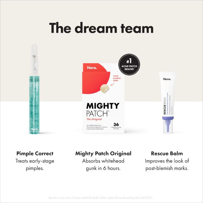 Hero cosmetic mighty patch
