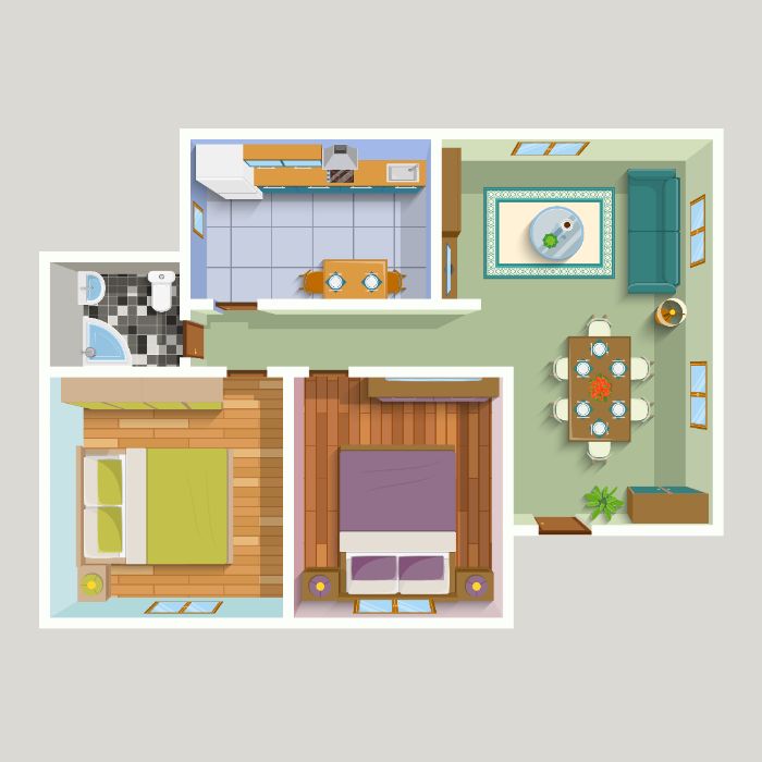 2D 3D Designing in Pune Implause Interior Solutions