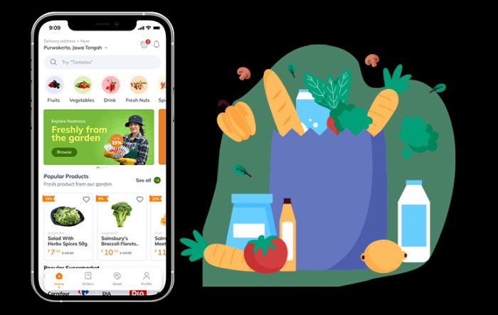 Grocery Delivery App Development