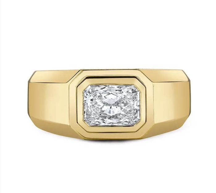 Mens Lab Grown Diamond Rings