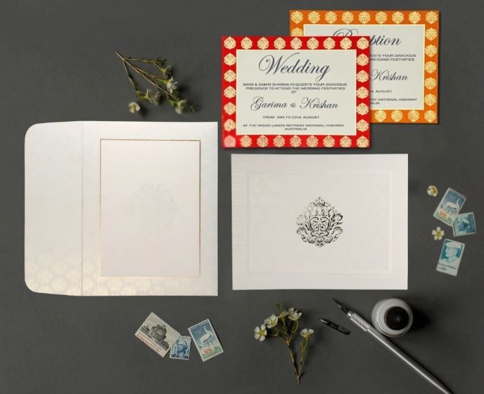Timeless Embossed Wedding Invites A Lasting Impression