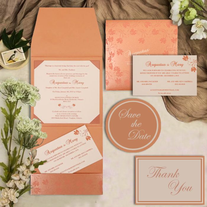 Chic Elegant Wedding Cards Timeless Style