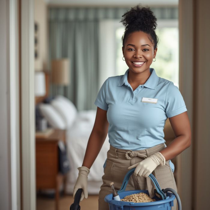 Cleaning Staff Wanted Reliable and dedicated housekeepers needed. 40hr pay rate Flexible scheduling All cleaning tasks included Trustworthy workers apply now!